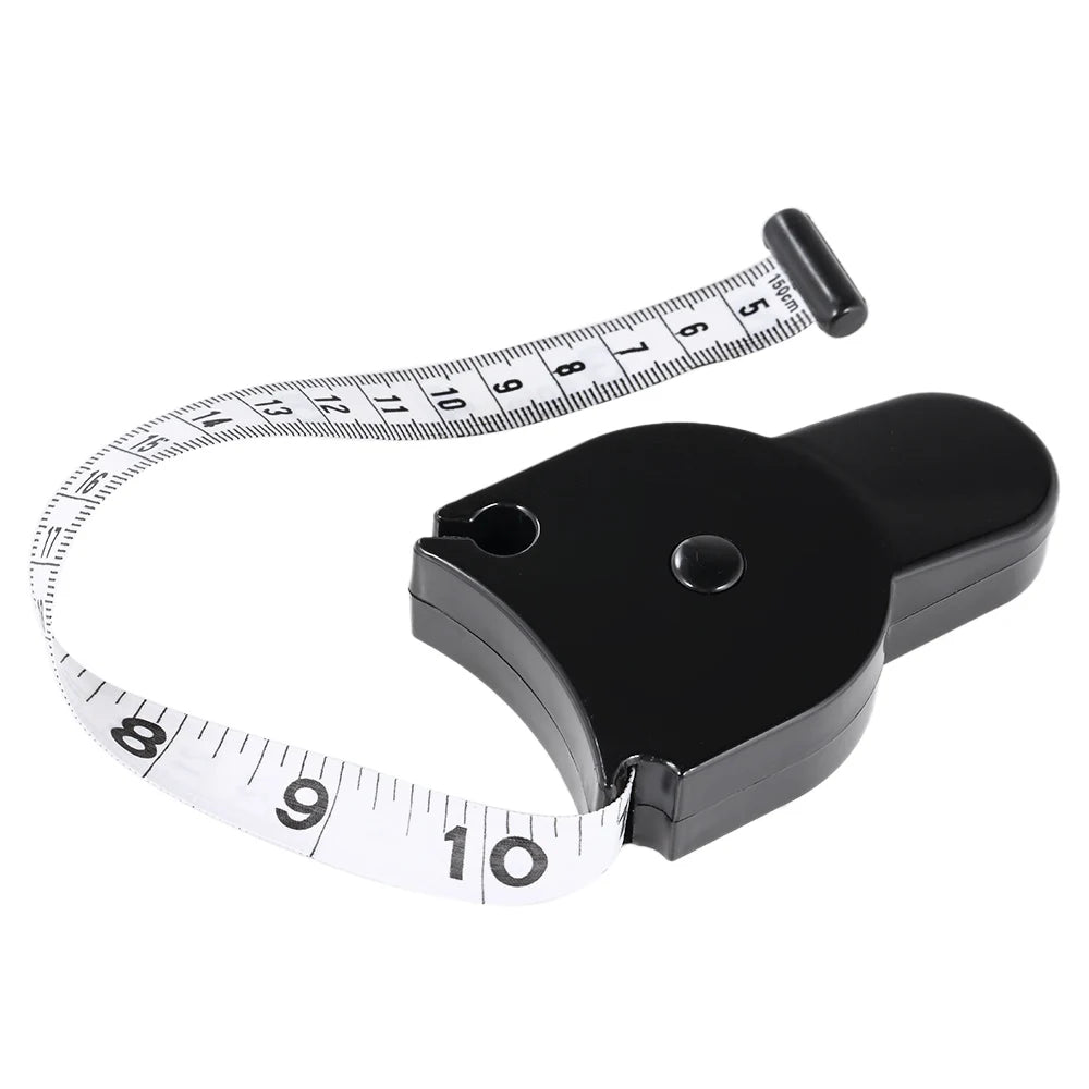 70mm Skinfold Body Fat Caliper Body Fat Tester Skinfold Measuring Tape with Measure Table Body Health and Beauty Tool