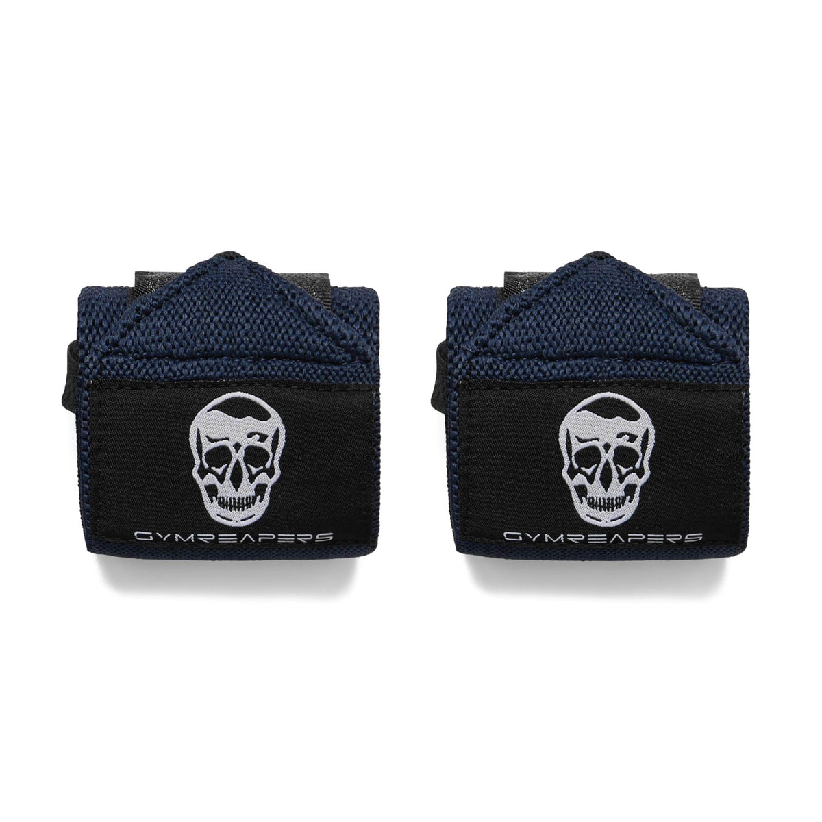Gymreapers Weightlifting Wrist Wraps (IPF Approved) Professional Quality Wrist Support with Heavy Duty Thumb Loop - Best Wrap for Powerlifting Competition, Strength Training, Bodybuilding