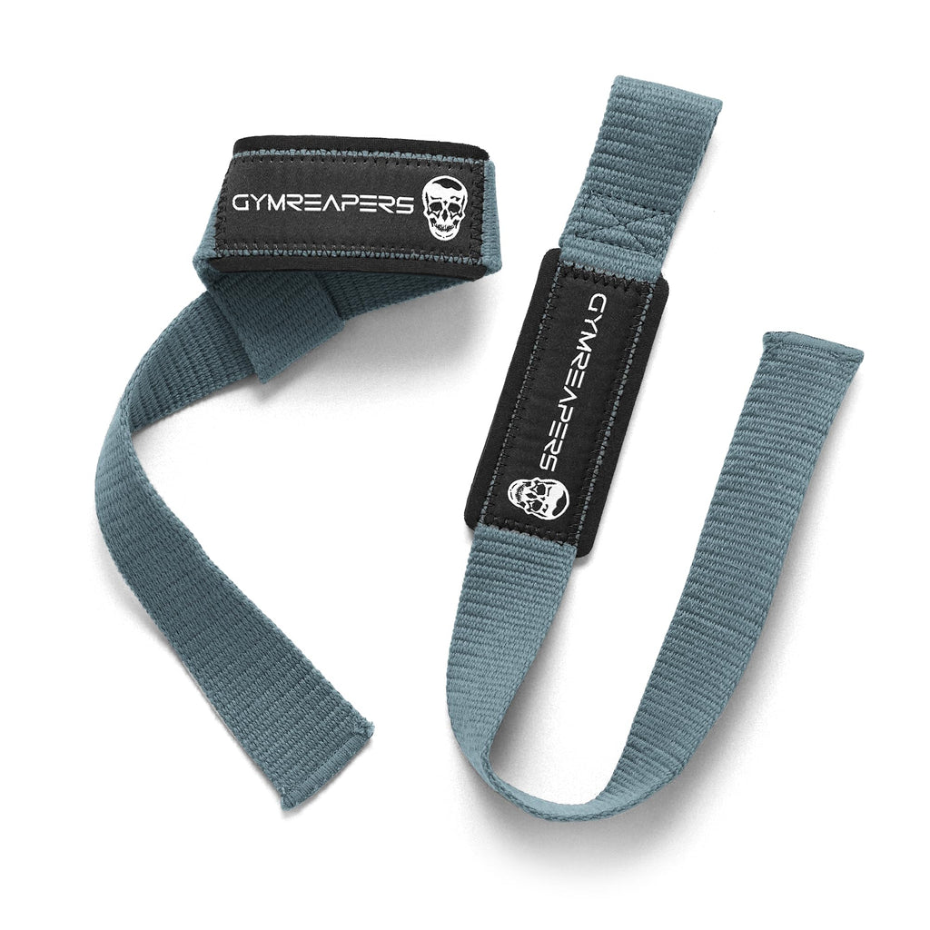 Gymreapers Lifting Wrist Straps for Weightlifting, Bodybuilding, Powerlifting, Strength Training, & Deadlifts - Padded Neoprene with 18" Cotton